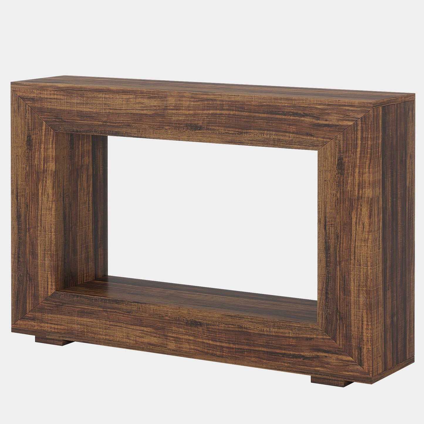 Farmhouse Console Table, 47" Wood Entryway Sofa Table with Storage