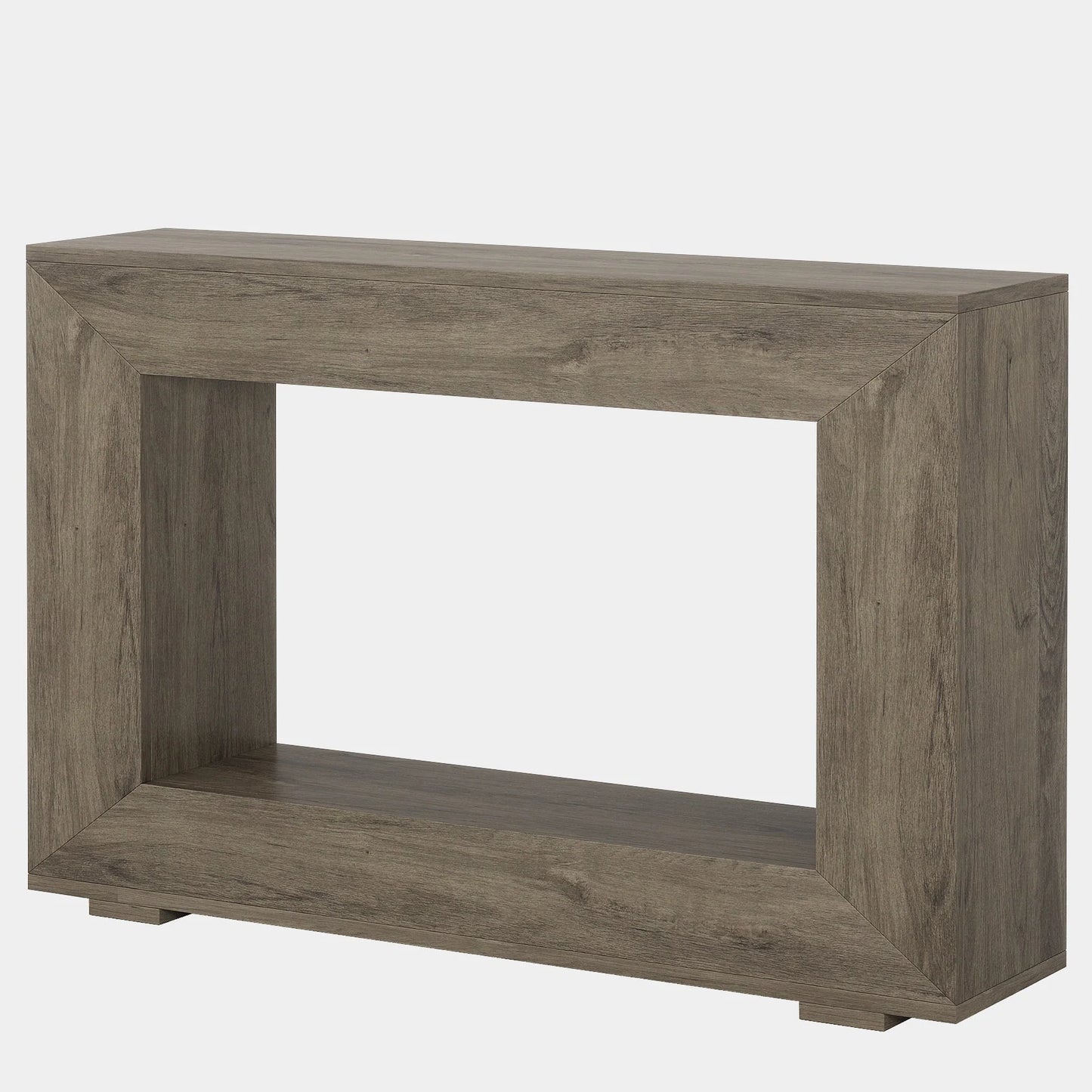 Farmhouse Console Table, 47" Wood Entryway Sofa Table with Storage